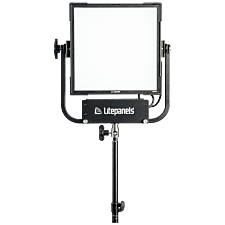Litepanels Gemini 1x1 Soft RGBWW LED Panel (Pole-Operated Yoke, EU Power Cable)