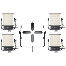 Litepanels Gemini 1x1 Hard Quad Array Light Kit