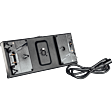 Litepanels Gemini Dual Battery Bracket - Gold Mount with XLR Cable
