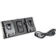 Litepanels Gemini Dual Battery Bracket - V Mount with XLR Cable