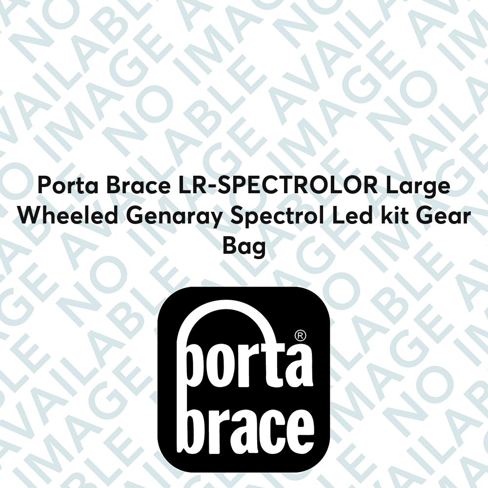 Porta Brace LR-SPECTROLOR grote rolkoffer voor Genaray Spectrol LED-kit