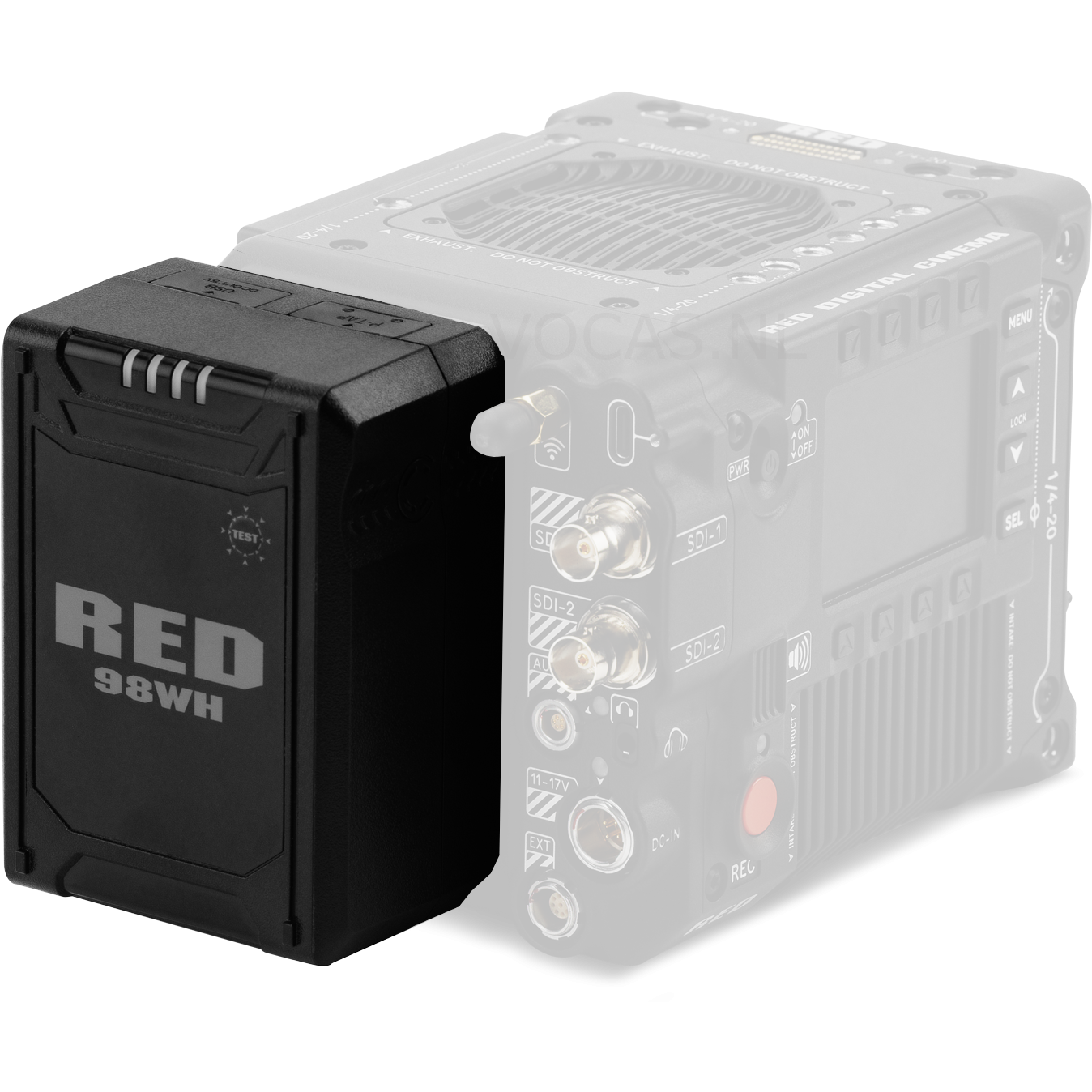 Koop RED Redvolt Micro-V 98 Wh batterij voor slechts 349 - Vocas is een ...